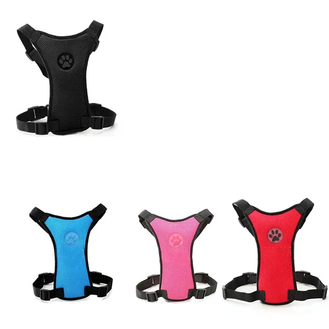 Dog harness with adjustable straps
