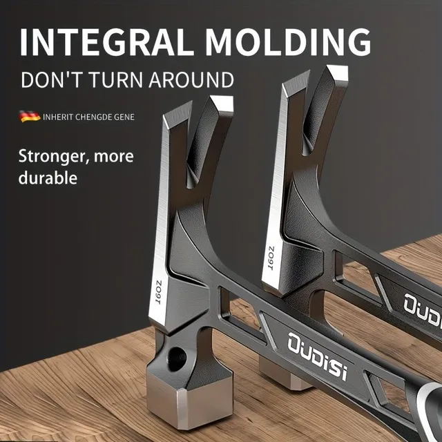Claw Claw: Professional carpentry hammer for domestic woodwork with integrated seismic handle and anti-slip multifunctional handle