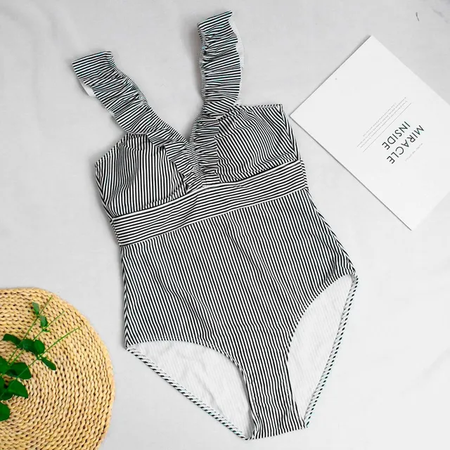 Luxury retro one-piece swimsuit Maegan