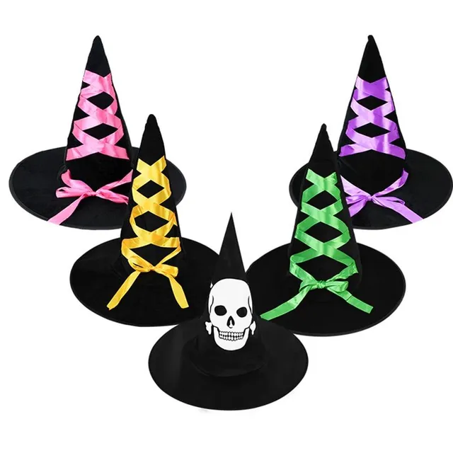Halloween čarodejnícky klobúk pre kostým