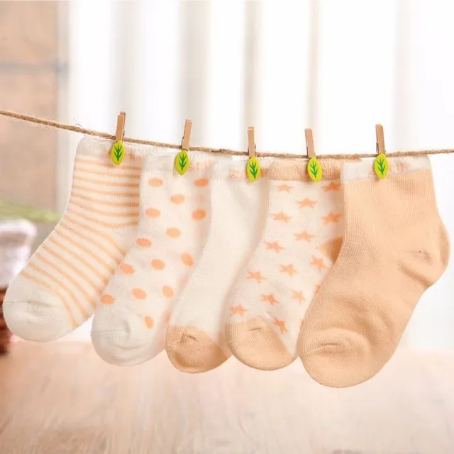 Baby socks (5 pairs) - 8 colours