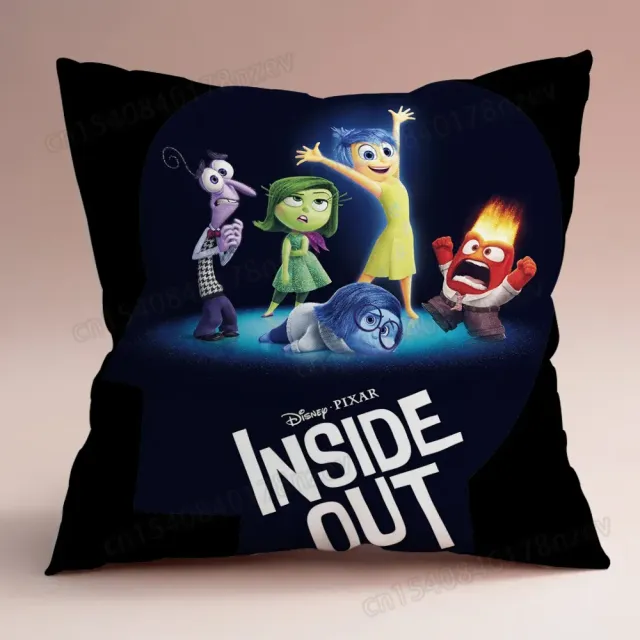 Printed cute pillowcase with motifs of favorite characters from a fairy tale In the head 2 - Inside Out 2