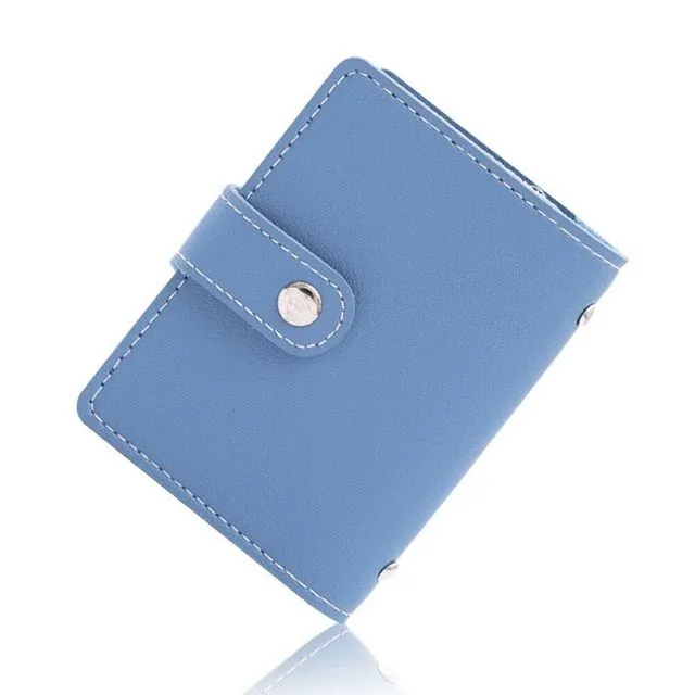 Wallet for cards and documents Blue