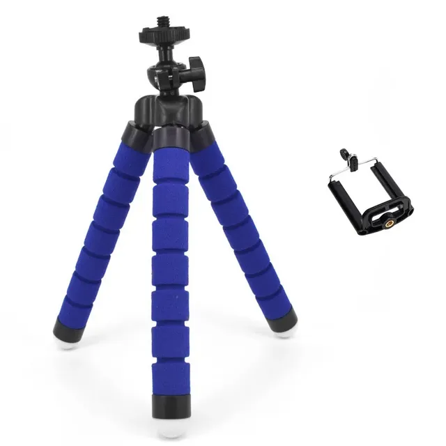 Flexible octopus tripod for mobile phone