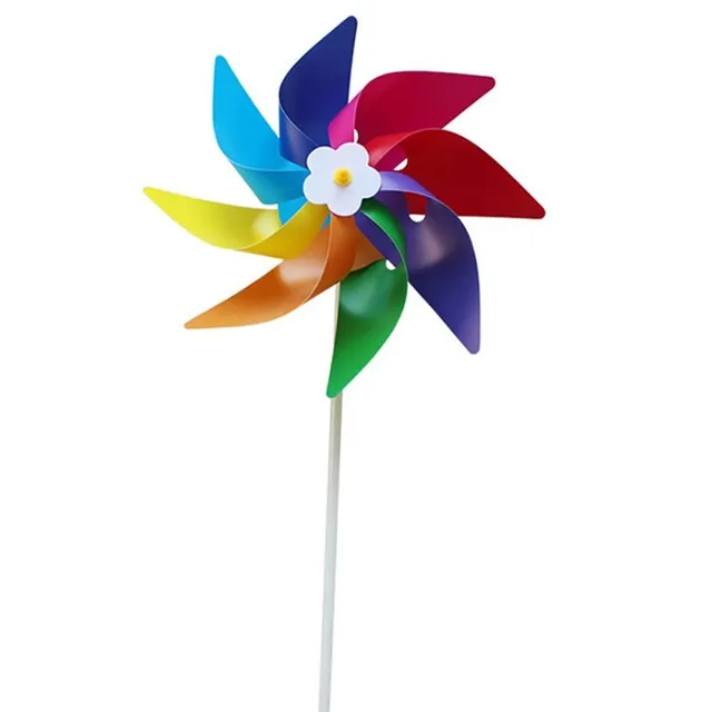 Garden colourful decorative pinwheel