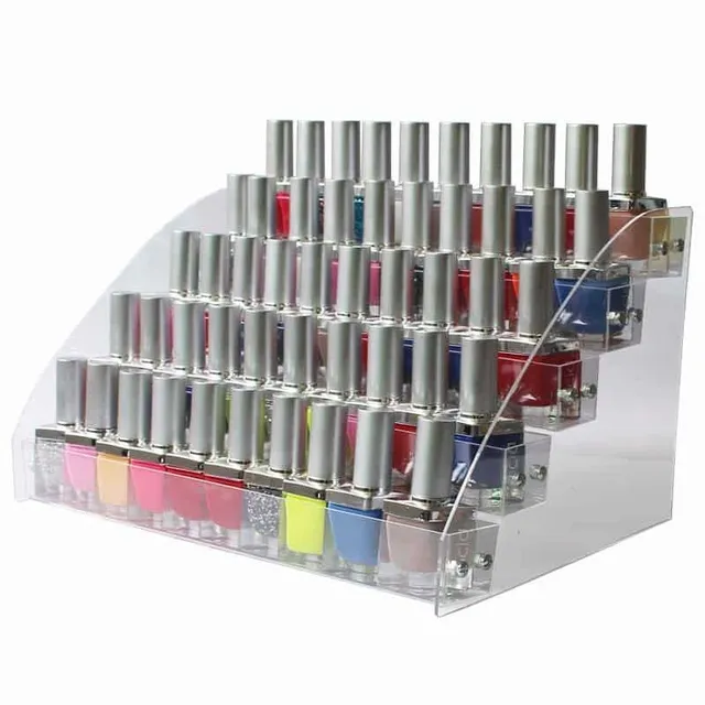 Plastic nail polish organiser