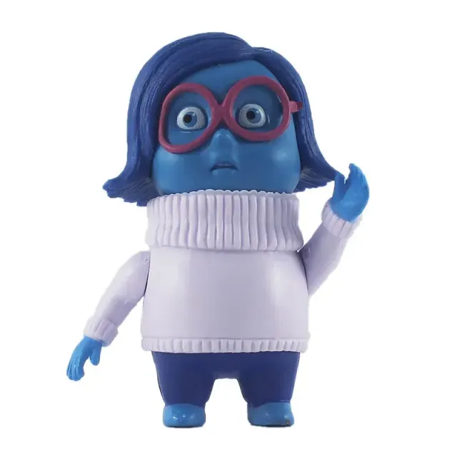 Ensemble de figurines Inside Out 2 avec les personnages Joy, Sadness et d'autres pour enfants