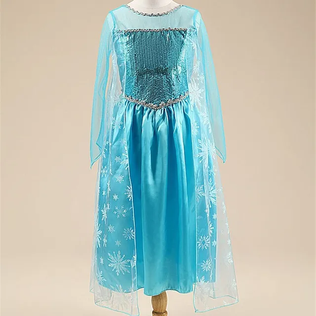Luksusowa sukienka dla dziecka Elsa