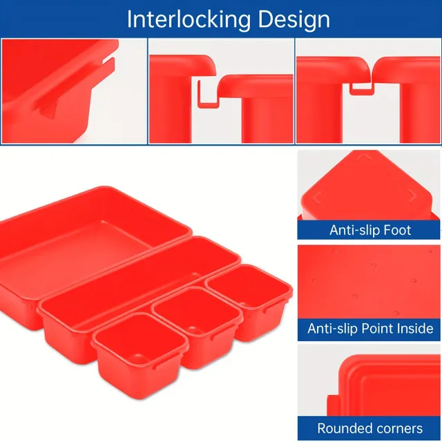 Organizer in the toolbox: Make the most of the space - Order and overview with each screw