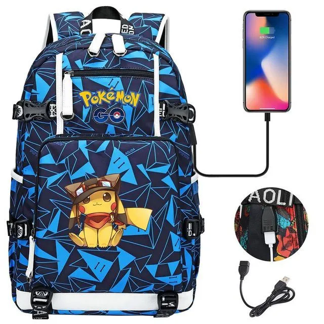 Pokémon backpack with charging function - Pikachu 17