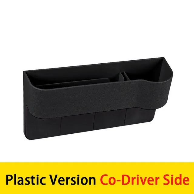 Side Seat Organizer Car Cup Holder Leather Multifunctional Car Seat Gap Filler Storage Box Seat Pocket Stowing Tidying