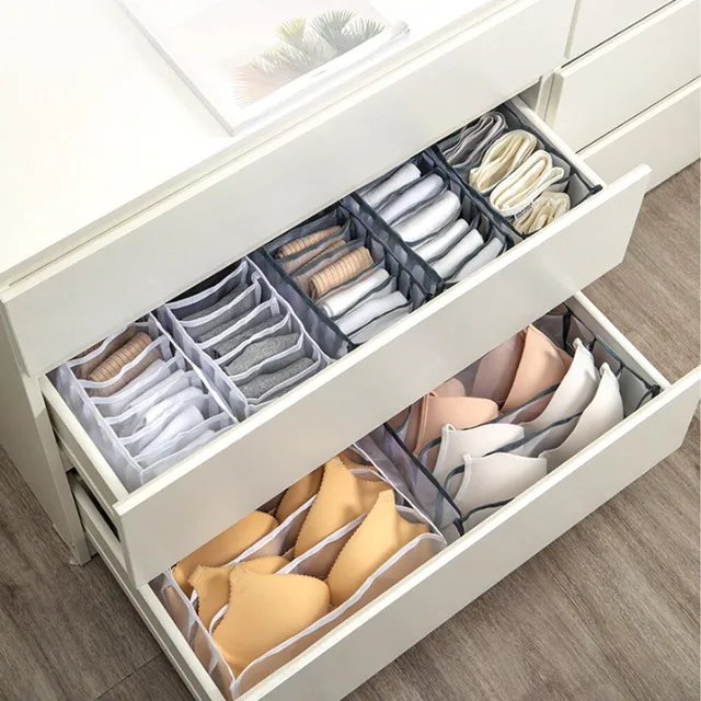 Folding drawer organisers