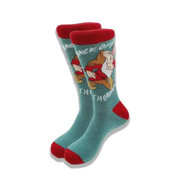 Unisex vysoké ponožky s Vánočním potiskem Grinch a jiné