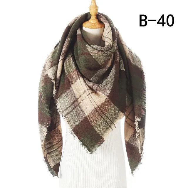 Women's stylish warm comfortable long scarf Lonny b40