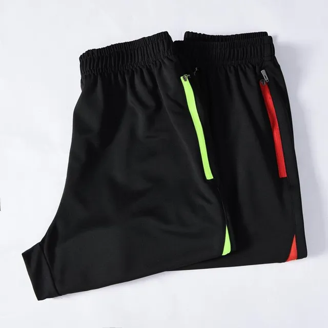 Pantaloni scurți de bumbac pentru bărbați cu talie elastică - Pantaloni sport confortabili pentru alergare