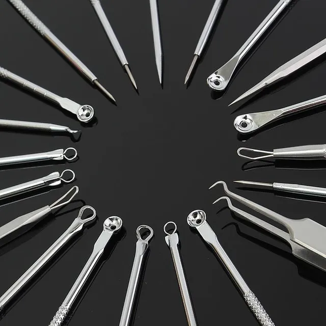 Set of correction tools for acne care