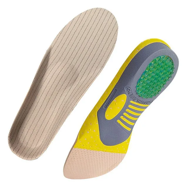 Unisex shoe inserts for heel and arch relief - AiD