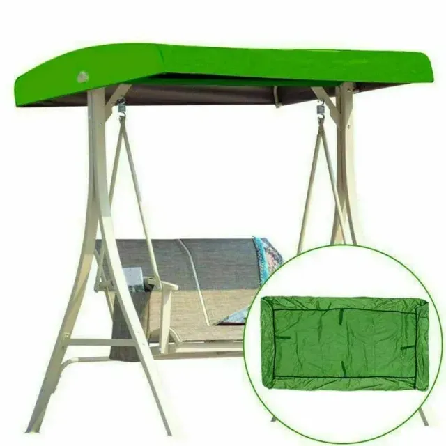 Waterproof spare roof for three-seat swing