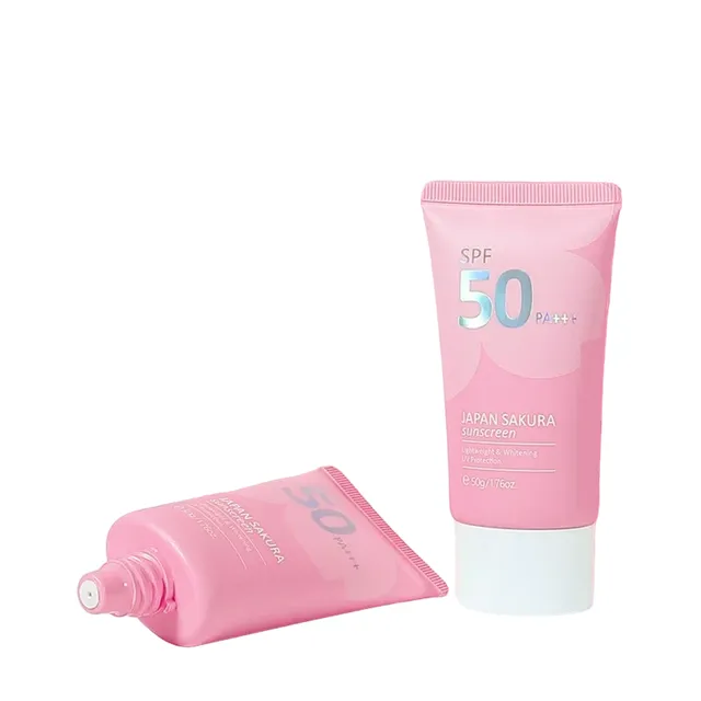 Crème solaire SPF 50+ Crème hydratante pour le visage Éclaircissante crème solaire longue durée Protection UV 50 g