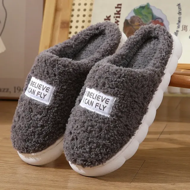 Men's fashion slippers with anti-slip sole