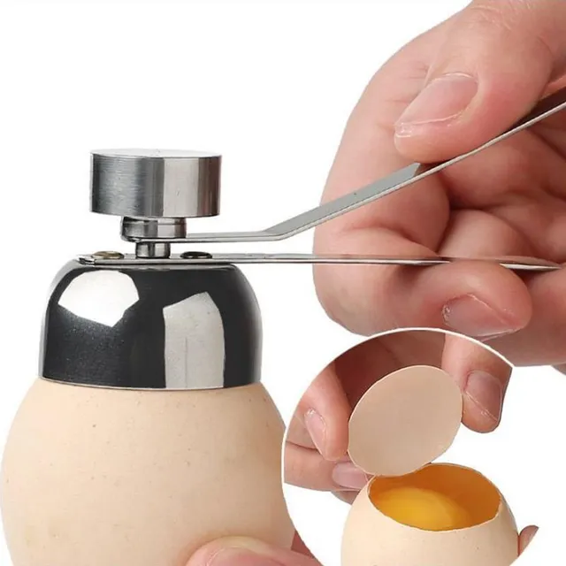 Stainless steel egg shell separator