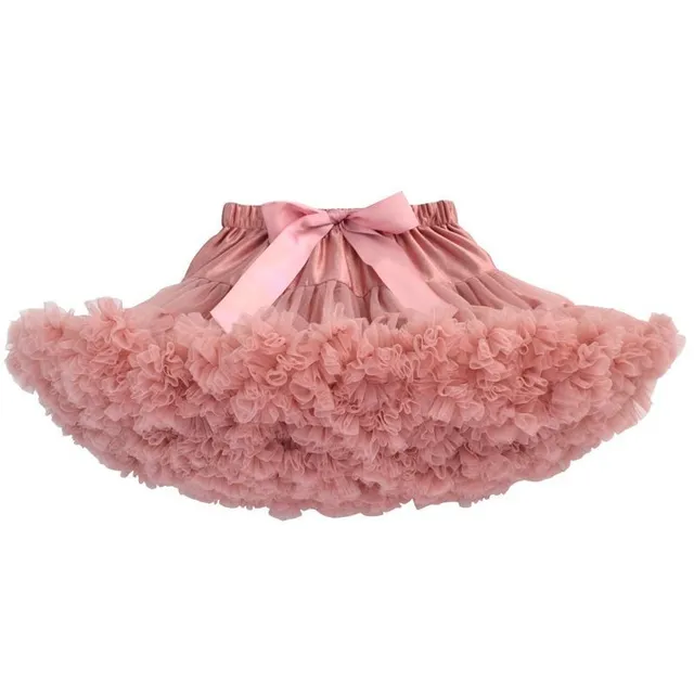 Girls ballet skirt with bow