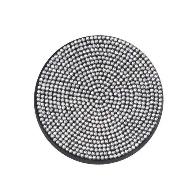 Modern anti-slip coasters with shiny pebbles for the car - more colours Taddy