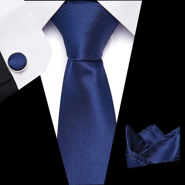 Luxury men's silk tie