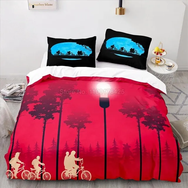 Stylish bed linen with Stranger Things Kelly print