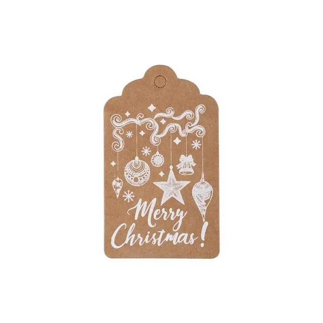 Christmas Gift Card 50 pcs