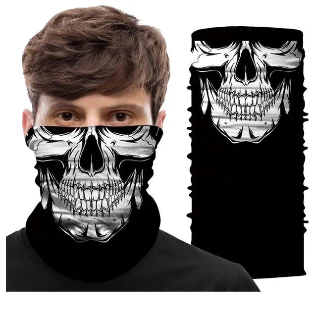Luxury face mask with various prints - suitable for sport and winter