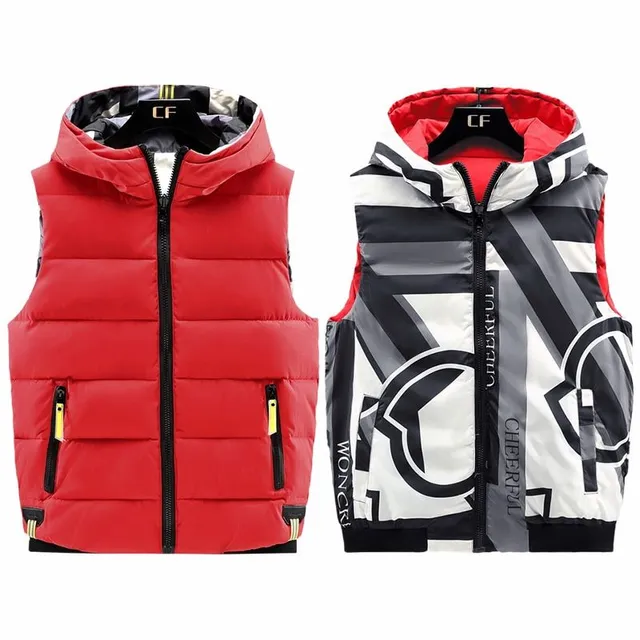 Men's trendy reversible vest Marcus - collection 2022