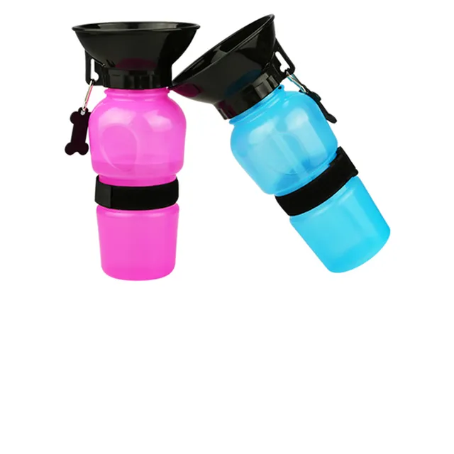 Travel water bottle for dogs