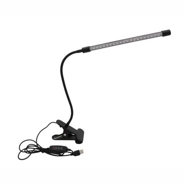 Table clip with LED lamp for eye protection