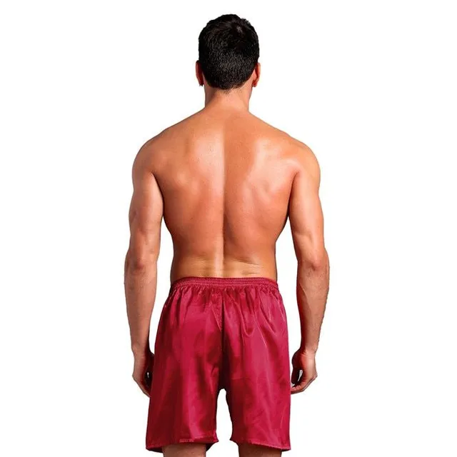Men's velvet sleep shorts PULS SIZE
