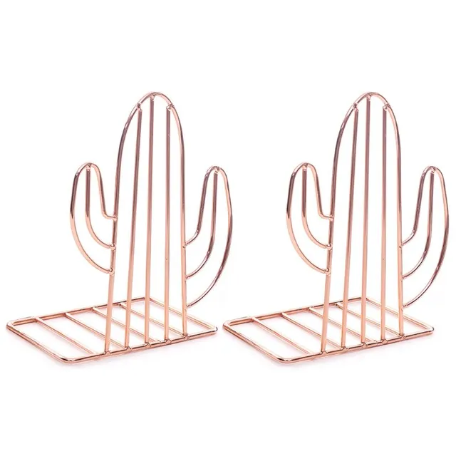 Table stand for books in the shape of a cactus