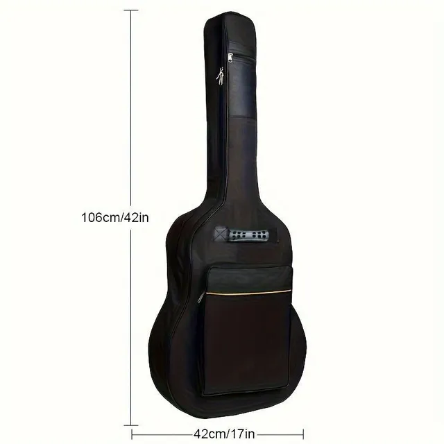 Funda clásica para guitarra con relleno de espuma de 0,89 cm