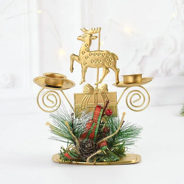 Christmas candlestick t07