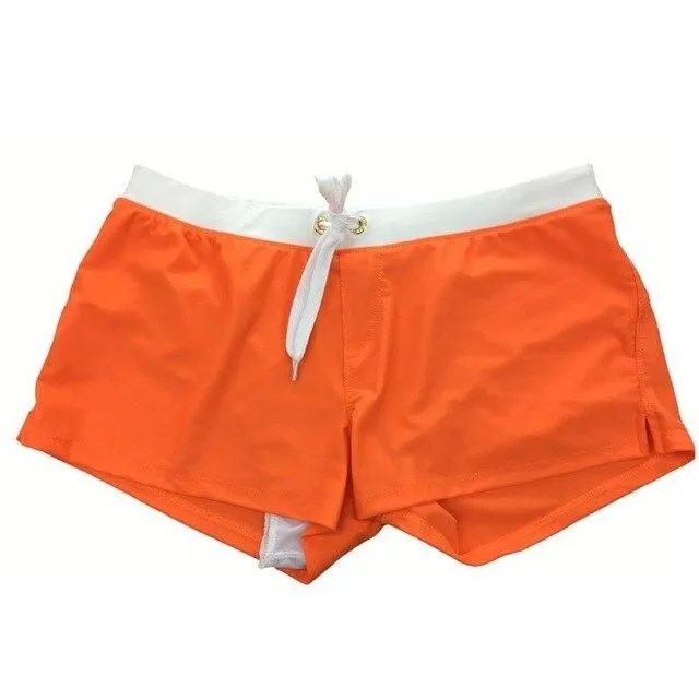 Costume de baie pentru bărbați cu buzunar orange l