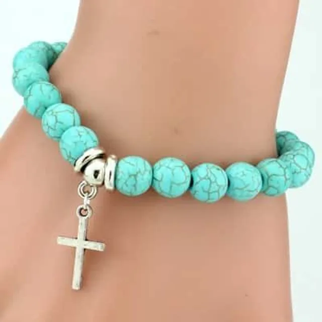 Beaded God bracelets with pendant