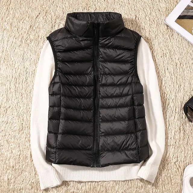 Beautiful ladies lightweight down vest