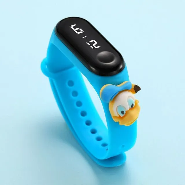Detské originálne populárne inteligentné hodinky s moderným moderným motívom Disney Ajay