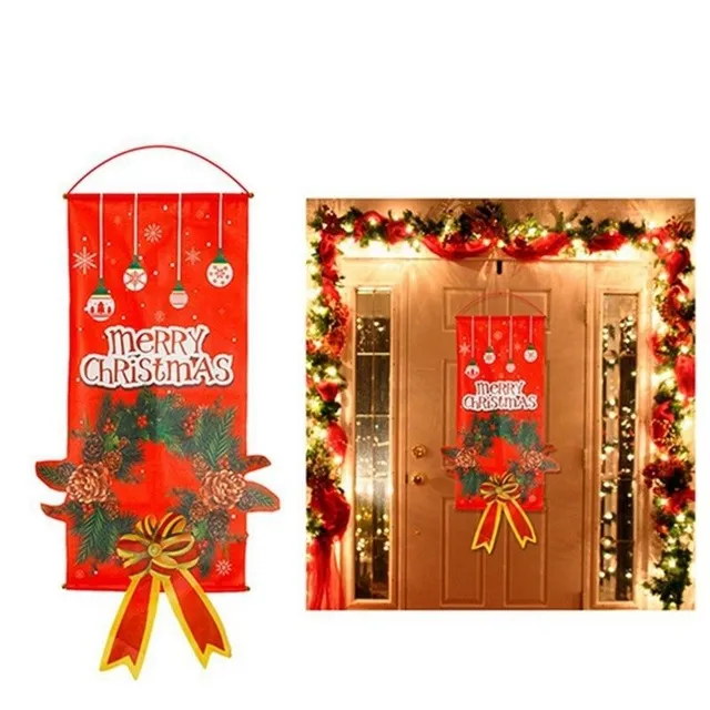 Christmas decorations for doors