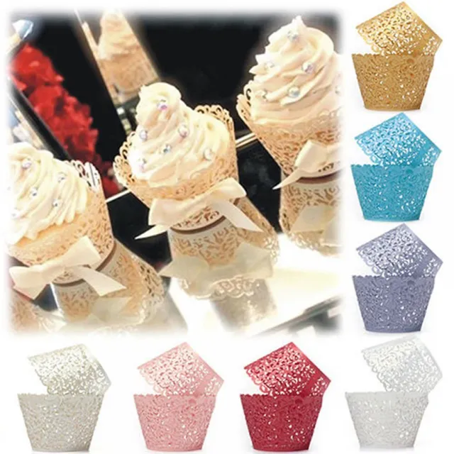 Lace cups for muffins 12 pcs