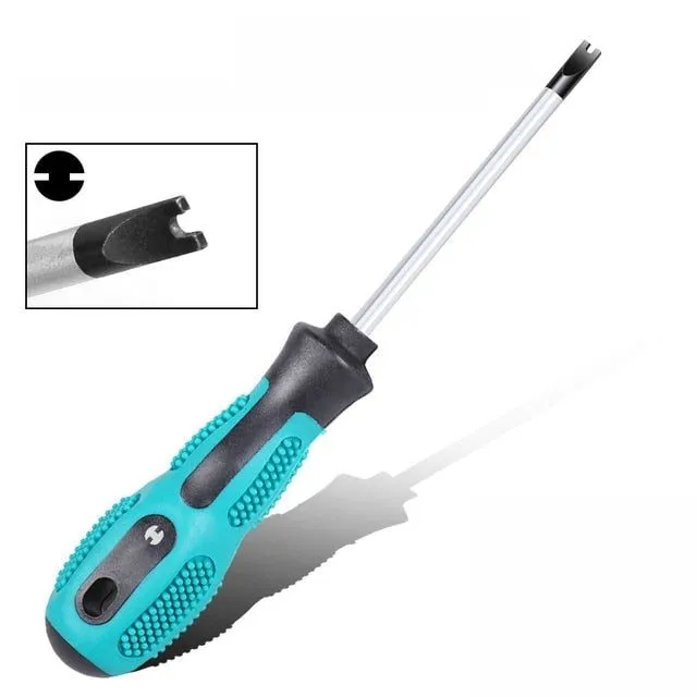Practical U/Y screwdriver for home use