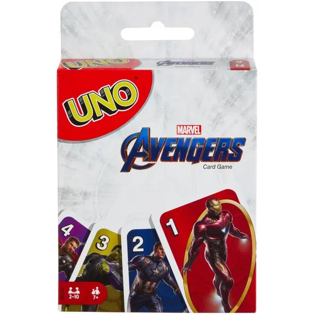 Joc de cărți de masă UNO - Avengers
