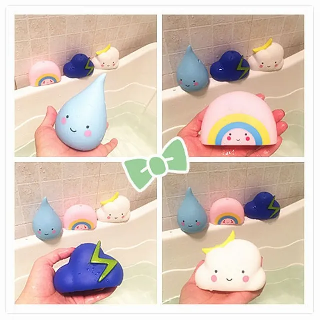 Bathing toy for showering