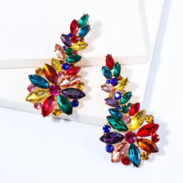 Beautiful earrings with rainbow effect Liliane