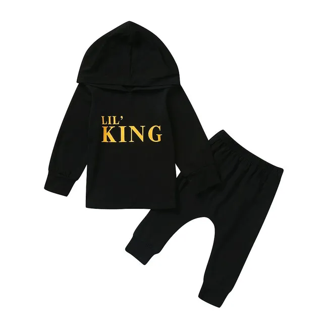 Children's set King black 12m