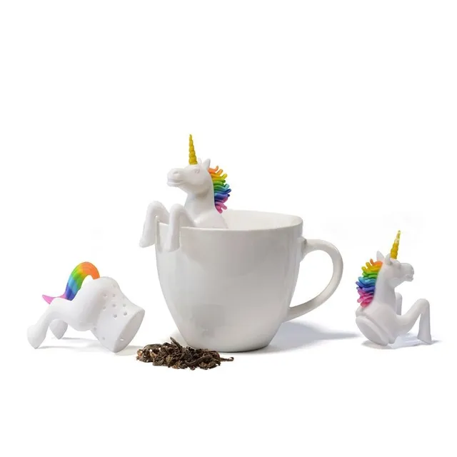 Silicone tea bag in the shape of animals - various types